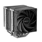 DeepCool AK620 Fan CPU Cooler, Universal Socket, Dual Powerful 120mm FDB PWM Black Fans, 1850RPM, 6 Heat Pipes, 260W Heat Dissipation Power, Unique Matrix Fin Design - Image 8