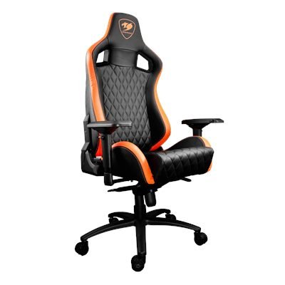 Cougar Armor S Gaming Chair Black and Orange