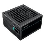 DeepCool PF500 500W PSU, 120mm Silent Hydraulic Bearing Fan, 80 PLUS White, Non Modular, UK Plug, Flat Black Cables, Efficient & Affordable - Image 4