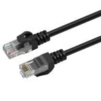 Prevo CAT6-BLK-10M Network Cable, RJ45 (M) to RJ45 (M), CAT6, 10m, Black, Oxygen Free Copper Core, Sturdy PVC Outer Sleeve & Clip Protector, Retail Box Packaging - Image 3
