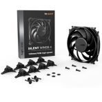 be quiet! Silent Wings 4 PWM High Speed Black Fan, 120mm, 2500RPM, 4-Pin PWM Fan Connector, Black Frame, Black Blades, Optimized Fan Blades for High End Performance, 2 Mounting Options - Image 4