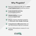 Plugable USBC-E1000 USB-C to Gigabit Ethernet Adapter - Image 5
