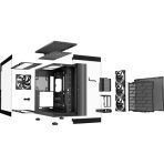 be-quiet! Light Base 900 FX, Black, Full Tower E-ATX Case, Massive ARGB LED Strip, Full Windowed Design, 4 Light Wings 140mm PWM fans included - Image 6
