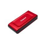 Kingston XS1000 Red (SXS1000R/2000G) 2TB Portable External SSD, Read 1050MB/s, Write 1000MB/s, USB 3.2 Gen 2, 5 Year Warranty - Image 2