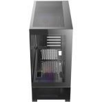 ANTEC CX500M Micro Tower Gaming Case, Black, ARGB, 2x USB 3.0 / 1 x USB Type-C, Tempered Glass Side Panel, Micro-ATX/ITX - Image 3