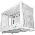 DeepCool CH260 White Micro-ATX Case, High-Airflow Compact PC Case with Tempered Glass Panel, USB-C Port, Supports 360mm Radiator, ATX PSU, Black - Image 8