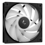 DeepCool AG500 BK ARGB CPU Air Cooler, 240W TDP, 120mm PWM Fan, 5 Copper Heatpipes, Addressable RGB Lighting, Intel & AMD Compatible, Black - Image 8