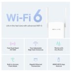 Mercusys ME60X AX1500 Wi-Fi Range Extender - Image 3