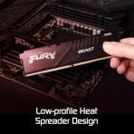 Kingston FURY Beast (KF560C36BBE2K2-64) 64GB (32GB x 2) System Memory, 6000MT/s, DDR5, CL36, DIMM, Black - Image 3