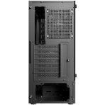 Antec AX27 RGB Elite Mid-Tower Gaming PC Case with Tempered Glass, Full Mesh Front Panel, 4 Pre-installed 120mm Fixed-RGB Fans, ATX/Micro-ATX/ITX Compatible, Black - Image 2