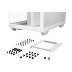 be quiet! Light Base 500 LX BGW86 White Mid-Tower Case, Tempered Glass, 4x ARGB Light Wings LX Fans, High Airflow ATX Case, USB-C 10 Gbps, 400 mm GPU Support, Vertical GPU Mount - Image 5