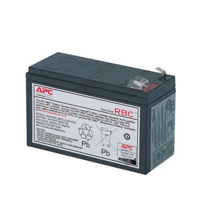 ACAPC-RBC17 APC Replacement Battery Cartridge RBC17 for Back-UPS Models, 12V 9Ah Lead-Acid Battery - Image 1