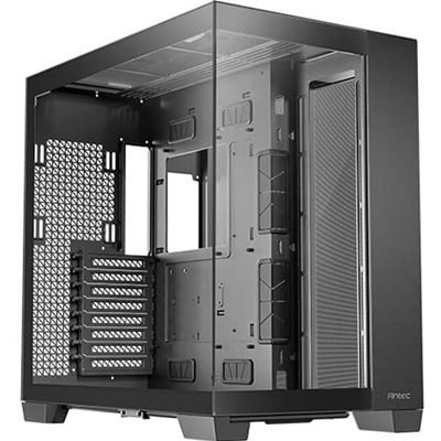 CAANT-C8 ANTEC Constellation C8 Dual Chamber Case, Gaming, Black, Full Tower, 2 x USB 3.0 / 1 x USB Type-C, Seamless Left and Front Tempered Glass Side Panel, E-ATX, ATX, Micro ATX, ITX - Image 1