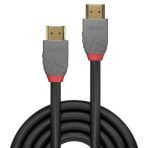 Lindy 36961 0.5m HDMI (M) 2.0 High Speed Anthra Line 4096x2160@60Hz Cable with Ethernet - Black - Image 3