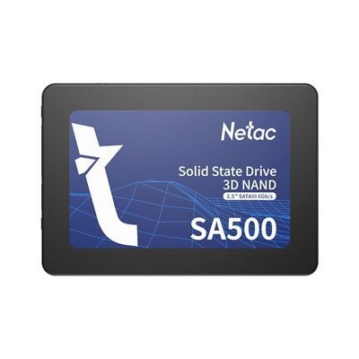 HDNET-SA500512GB Netac SA500 (NT01SA500-512-S3X) 512GB 2.5 Inch SSD, Sata 3 Interface, Read 520MB/s, Write 450MB/s, 3 Year Warranty - Image 1