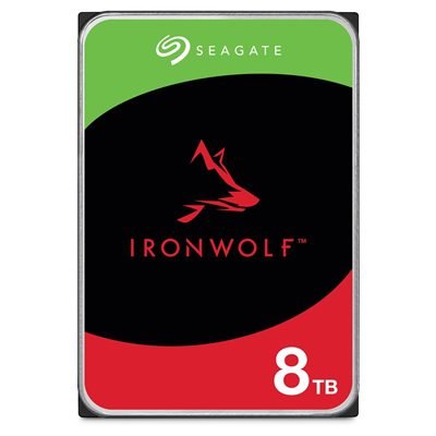 Seagate IronWolf NAS ST8000VN002 8TB 3.5" 5400 RPM 256MB Cache Sata lll Internal Hard Drive
