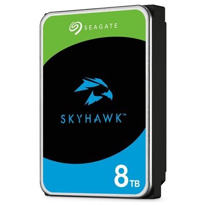 HDSEA-ST80VX0010 Seagate ST8000VX010 SkyHawk Surveillance 8TB 3.5" 5400RPM 256MB Cache SATA III Internal Hard Drive - Image 1