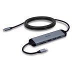 Lindy DST-Micro 140 Laptop Docking Station with USB-C, 1x 4K HDMI and Pass-Through Charging