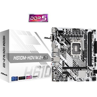 ASRock H610M-HDV M.2 D5 LGA1700