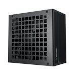 DeepCool PF500 500W PSU, 120mm Silent Hydraulic Bearing Fan, 80 PLUS White, Non Modular, UK Plug, Flat Black Cables, Efficient & Affordable