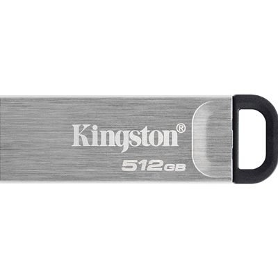 Kingston DataTraveler DTKN/512GB Kyson USB flash drive, 512 GB, USB 3.2 Gen 1 , Capless, Metal