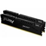 Kingston FURY Beast (KF560C36BBE2K2-64) 64GB (32GB x 2) System Memory, 6000MT/s, DDR5, CL36, DIMM, Black